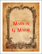 Mass in G Major SATB Vocal Score cover